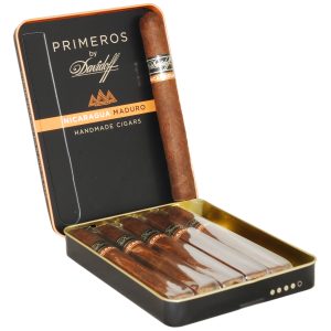 DAVIDOFF PRIMERO NICARAGUAN MADURO - 4 1/8" X 34 - (TIN OF 6 CIGARS)